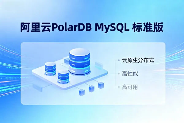 阿里云PolarDB MySQL 标准版2核4GB配置低至3816元/年