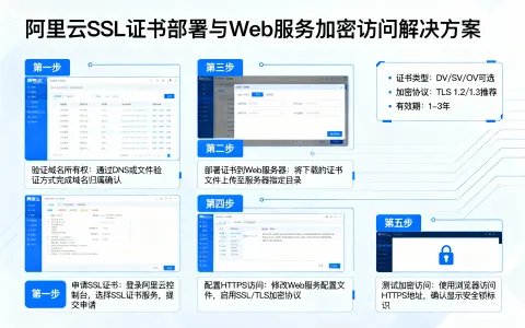 部署阿里云SSL证书，实现Web服务加密访问解决方案