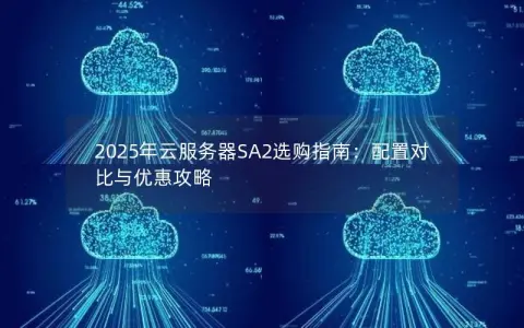 2025年云服务器SA2选购指南：配置对比与优惠攻略