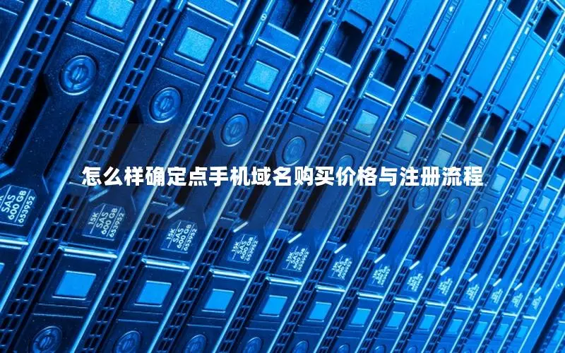 怎么样确定点手机域名购买价格与注册流程