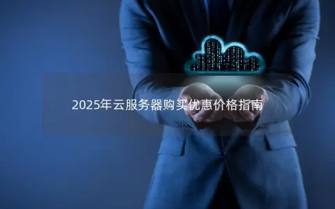 2025年云服务器购买优惠价格指南