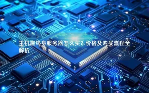 主机屋终身服务器怎么买？价格及购买流程全解析