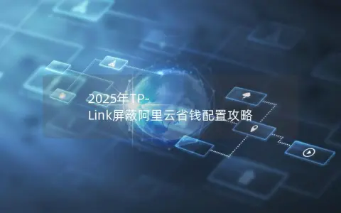 2025年TP-Link屏蔽阿里云省钱配置攻略