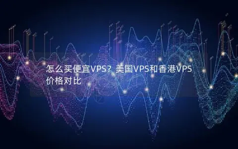 怎么买便宜VPS？美国VPS和香港VPS价格对比