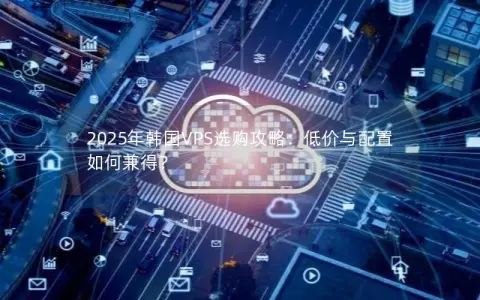 2025年韩国VPS选购攻略：低价与配置如何兼得？