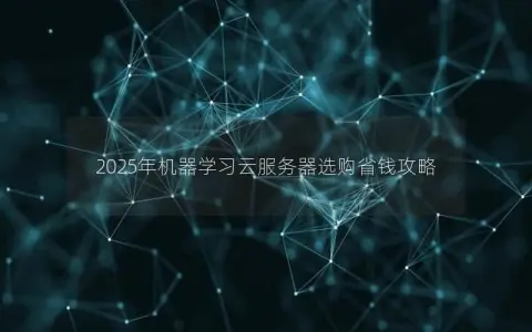 2025年机器学习云服务器选购省钱攻略