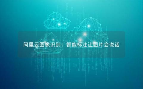 阿里云图像识别：智能标注让图片会说话
