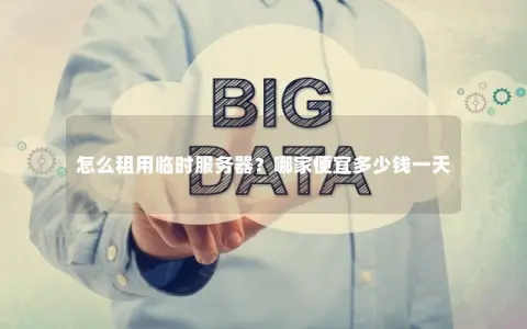 怎么租用临时服务器?哪家便宜多少钱一天 怎么租用临时服务器?哪家便宜多少钱一天