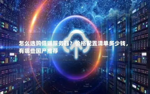 怎么选购低端服务器？价格配置清单多少钱，有哪些国产推荐