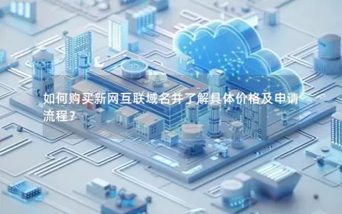 如何购买新网互联域名并了解具体价格及申请流程？