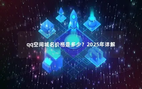 qq空间域名价格是多少？2025年详解