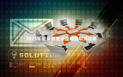 2025年最新阿里云盘续费取消攻略