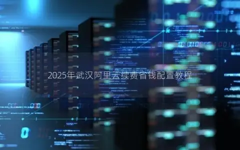 2025年武汉阿里云续费省钱配置教程