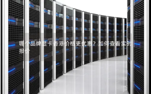 哪个品牌显卡香港价格更优惠？如何查看实时报价