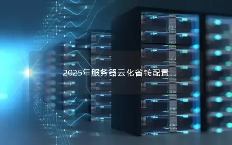 2025年服务器云化省钱配置