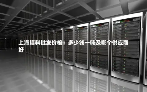上海填料批发价格：多少钱一吨及哪个供应商好