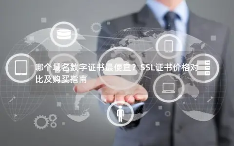 哪个域名数字证书最便宜？SSL证书价格对比及购买指南