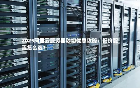 2025阿里云服务器秒切优惠攻略：低价配置怎么选？