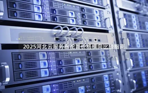 2025河北云服务器配置价格横向比较指南