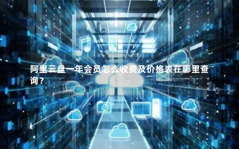 阿里云盘一年会员怎么收费及价格表在哪里查询? 阿里云盘一年会员怎么收费及价格表在哪里查询?