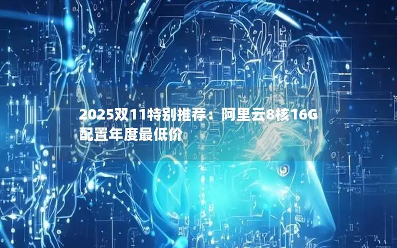 2025双11特别推荐:阿里云8核16G配置年度最低价 2025双11特别推荐:阿里云8核16G配置年度最低价