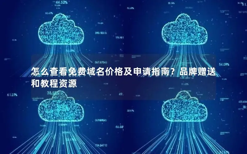 怎么查看免费域名价格及申请指南?品牌赠送和教程资源 怎么查看免费域名价格及申请指南?品牌赠送和教程资源