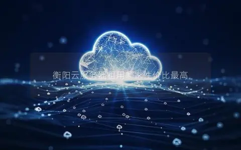 衡阳云服务器租用哪家性价比最高