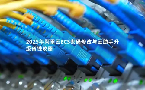 2025年阿里云ECS密码修改与云助手升级省钱攻略