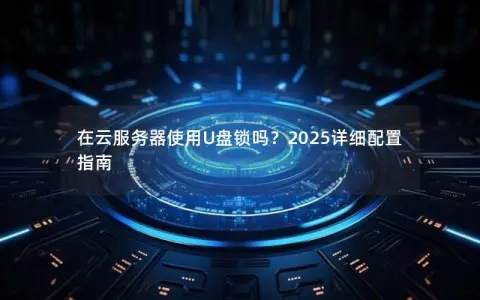 在云服务器使用U盘锁吗？2025详细配置指南