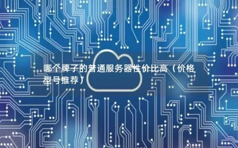 哪个牌子的普通服务器性价比高（价格 型号推荐）