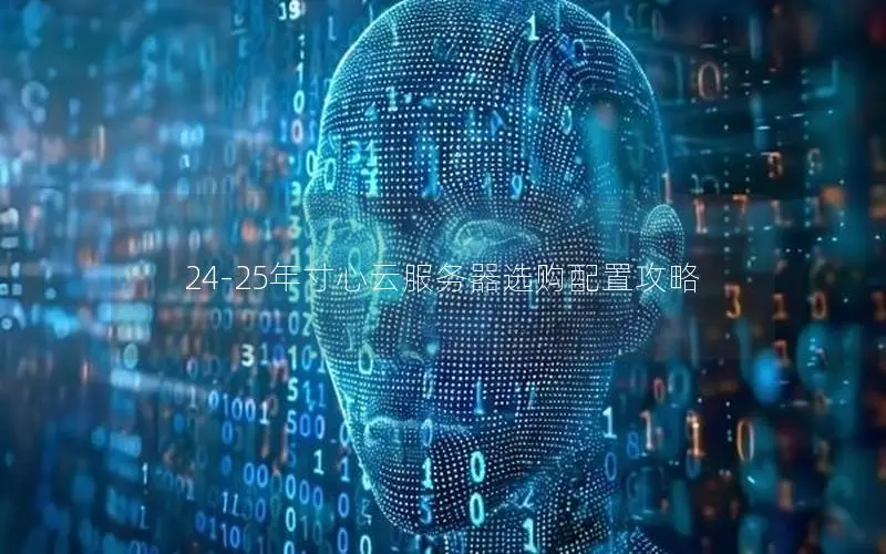 24-25年寸心云服务器选购配置攻略