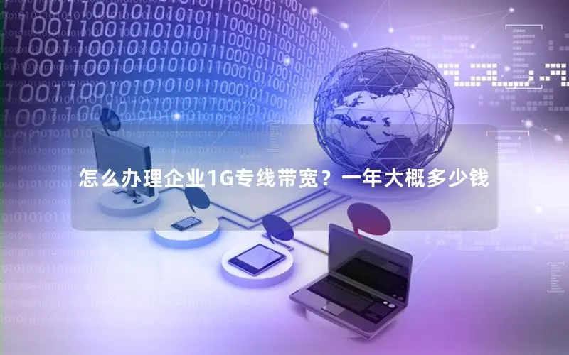 怎么办理企业1G专线带宽?一年大概多少钱 怎么办理企业1G专线带宽?一年大概多少钱
