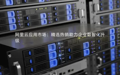 阿里云应用市场：精选热销助力企业数智化升级