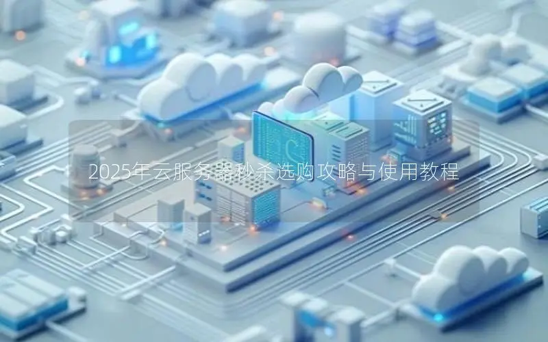2025年云服务器秒杀选购攻略与使用教程 2025年云服务器秒杀选购攻略与使用教程