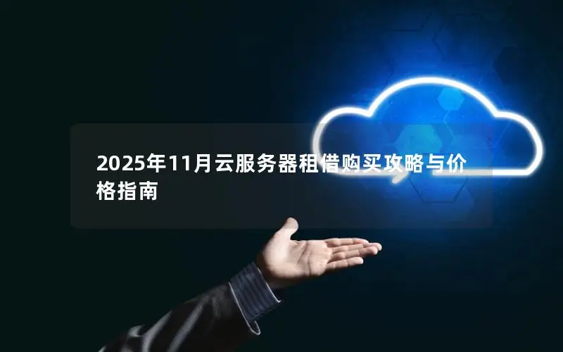 2025年11月云服务器租借购买攻略与价格指南