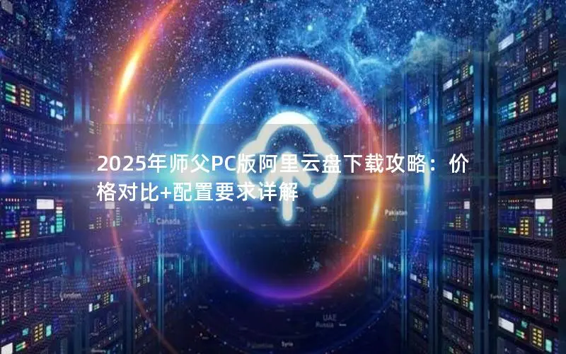 2025年师父PC版阿里云盘下载攻略：价格对比+配置要求详解