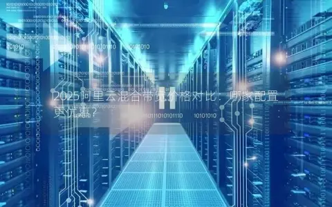 2025阿里云混合带宽价格对比：哪家配置更优惠？