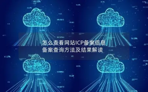 怎么查看网站ICP备案信息  备案查询方法及结果解读