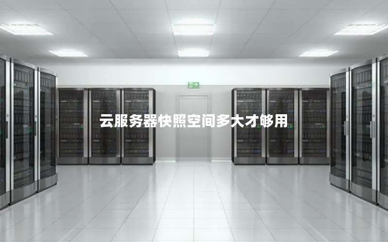 云服务器快照空间多大才够用 云服务器快照空间多大才够用