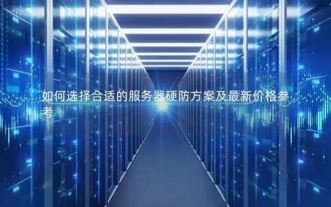 如何选择合适的服务器硬防方案及最新价格参考 如何选择合适的服务器硬防方案及最新价格参考