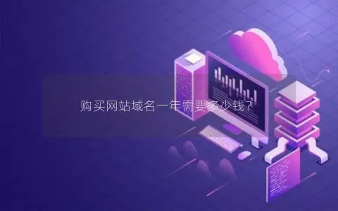 购买网站域名一年需要多少钱？