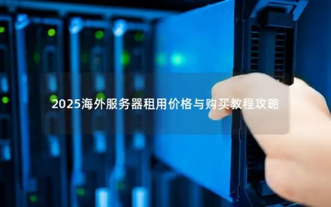 2025海外服务器租用价格与购买教程攻略