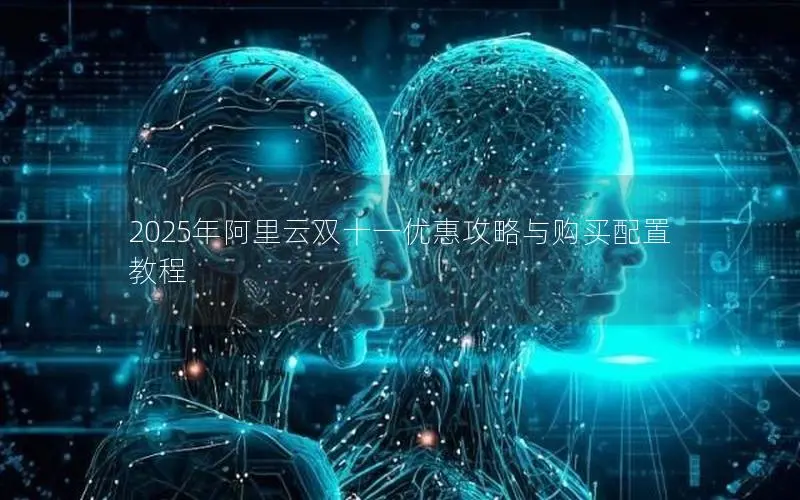 2025年阿里云双十一优惠攻略与购买配置教程 2025年阿里云双十一优惠攻略与购买配置教程
