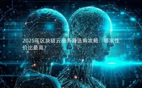 2025年区块链云服务器选购攻略：哪家性价比最高？