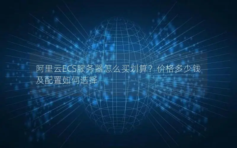阿里云ECS服务器怎么买划算？价格多少钱及配置如何选择