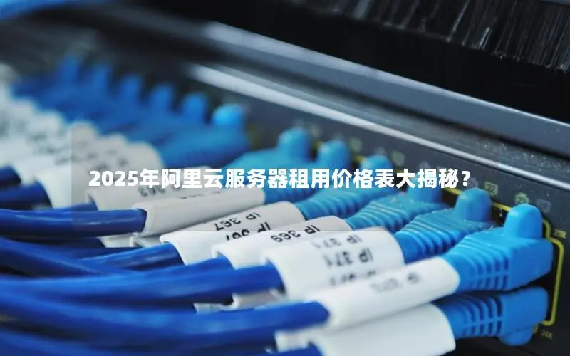 2025年阿里云服务器租用价格表大揭秘? 2025年阿里云服务器租用价格表大揭秘?