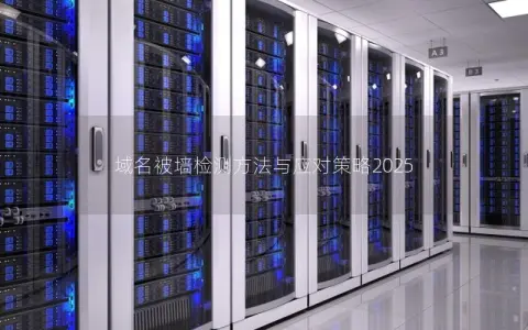 域名被墙检测方法与应对策略2025 域名被墙检测方法与应对策略2025