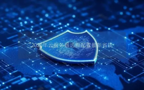 2025年云服务器选购配置最新省钱 2025年云服务器选购配置最新省钱