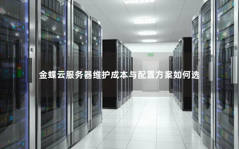 金蝶云服务器维护成本与配置方案如何选