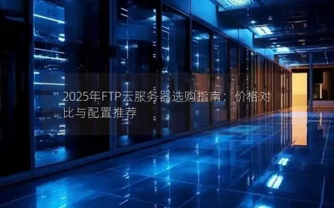 2025年FTP云服务器选购指南：价格对比与配置推荐